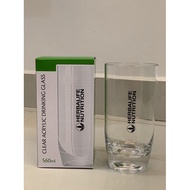 Herbalife good quality glass clear acrylic 560ml