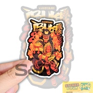 SAMURAI IBUKI Glossy Laminated Vinyl Sticker