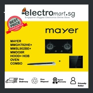 MAYER  MMGH792HE+ MMSL902BE+ MMDO8R HOOD+ HOB OVEN COMBO