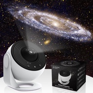 Galaxy Projector สําหรับห้องนอน 13 แผ่นฟิล์มภาพ HD Star Projector Night Light 360 ° เครื่องฉายท้อง