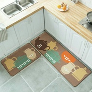 Door Mat Keset Dapur Kitchen Set Panjang Anti Slip Menyerap Air