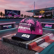 Atlassian Williams F1 Alex Albon 23 Miami Baseball Cap