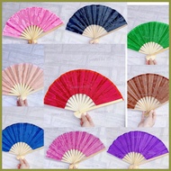 ◺ ◿ ∏ 12pcs/pamaypay foldable Chinese plain fan plastic fan