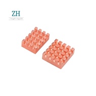 For OrangePi Orange Pi Zero 2W Pure Copper Heat Sink for OrangePi CPU Motherboard Cooling Multi-Func