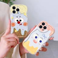 For Huawei Mate 30 40 Pro Nova 5T 11 9 SE P30 Pro P40 Lite Cartoon Creative Pattern Wave Edge Soft P