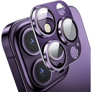 Camera Lens Glass Protector Metal For IPhone 14 13 Pro Max 13 Mini 14 Plus Full Coverage Protective 