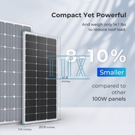 10 Watt Solar Panel 6 Volt Monocrystalline Solar Panel High Efficiency Module RV Marine Boat Off Gri