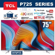 TCL - 75P725 75吋 4K 超高清 ANDROID Google TV 電視 P725