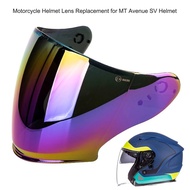 Motorcycle Helmet Wind Shield Lens Visor Cambered Surface Motor Helmet Accessories Replacement for M