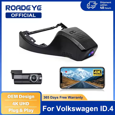 Plug and Play DashCam For Volkswagen VW ID4 ID6 ID5 ID.4 ID.5 ID.6 ID 4 5 6 Dash Cam Camera UHD Car