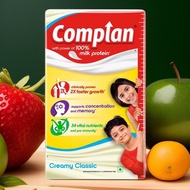 Complan Nutrition Drink powder,Creamy Classic Flavour,Nutrition Drink For Kids With Protein & 34Vita