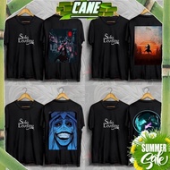 Solo leveling t-shirt, short-sleeved unisex t-shirt with solo leveling anime print