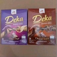 DEKA CHOCO WAFER ROLL 1 BOX ISI 24 / WAFER STICK DEKA
