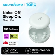 soundcore Sleep A30 by Anker Sleep Earbuds, Smart ANC Sleep Headphones, Adaptive Snore-Masking Syste