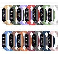 For Mi Band 4 Silicone Strap Compatible with Mi Band 3 Strap( Only the Strap)