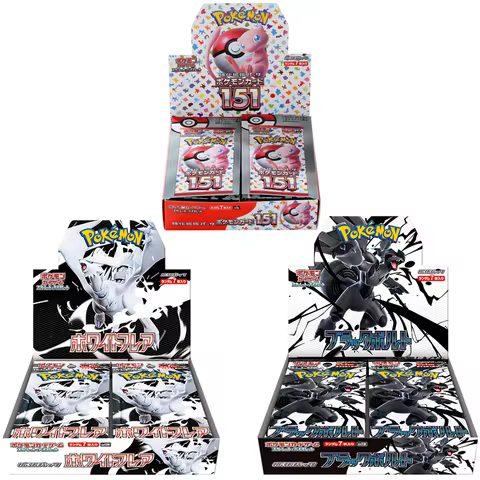 2Box Japanese version 151 and Pokemon Card SV2a Sv11W Mew Version TCG Classics Expansion Booster Box