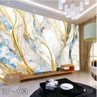 Terbaru Wallpaper Custom 3D Marble Wallpaper Dinding Marmer Wallpaper