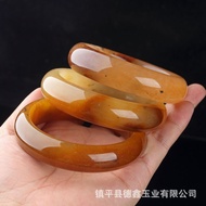 Natural Yellow Dragon Jade Bracelet Yunnan Fashion Bangle Bracelets