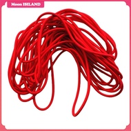 Moon ISILAND 5mm Red Elastic Round Rubber Rope Shock Cord tie Marine Boats Caravan Trailers 75m 20 5