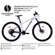 Sepeda Gunung 27.5/29 Inch Mtb Shadow Nagato Deore 12 Speed Hidrolik
