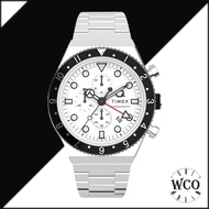 [WCO] TW2V69900 x Timex ft. Q Timex aka Chronograph aka GMT Men Formal Round Water Resistant Watch