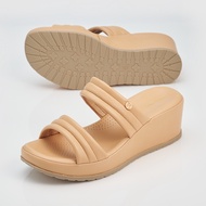 POLO HILL Ladies Two Band Wedges Sandal PLSW-LS5347