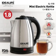 Idealife 1.8 Liter Electric Kettle IL-110 Mini Electric Kettle
