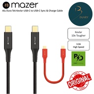 Mazer Kevlar USB-C l USB-A to USB-C l Mirco USB 3.1A Fast Charging Cable 20cm/120cm/200cm