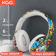 【On Sale】 Kids Bluetooth Headphones Wireless Headphones Bluetooth Earphone Headset Music Game Headphones Foldable Flash Headset