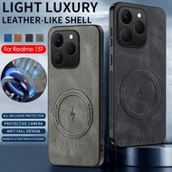 For Realme15T Leather Matte Texture Phone Case For Realme 15 T 15T 1 5 Realme15T Realme15pro+ Realme