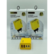 Shell Charger 120w 4 port fast charging