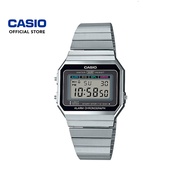 Casio Vintage A700W-1A Silver Stainless Steel Men Watch / Women Watch