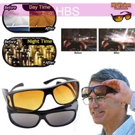 HD Day Night Vision Glasses - Spek Cermin Mata Silau Malam Siang
