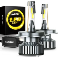 AUXITO Upgraded Canbus LED Bulb - White H4/HB2/9003