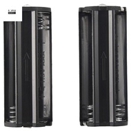 2Pcs Black Battery Holder for 3 x 1.5V AAA Batteries Flashlight Torch MYD9