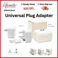 Ztium Universal Plug Adapter - 6A UK EURO AUS/NZ Plug adapter with Casing (Clearance Item)
