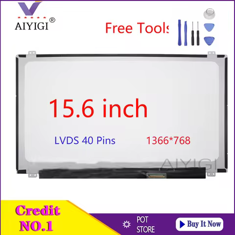 15.6 Inch Laptop LED LCD Screen For ASUS A555L K555L F555L K555Z X554L Matrix Display HD 1366*768 LV