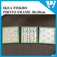 IKEA LARGE SIZE SQUARE PHOTO FRAME 30X30CM (GREEN) WALL MOUNT ONLY / BINGKAI GAMBAR PETAK GANTUNG
