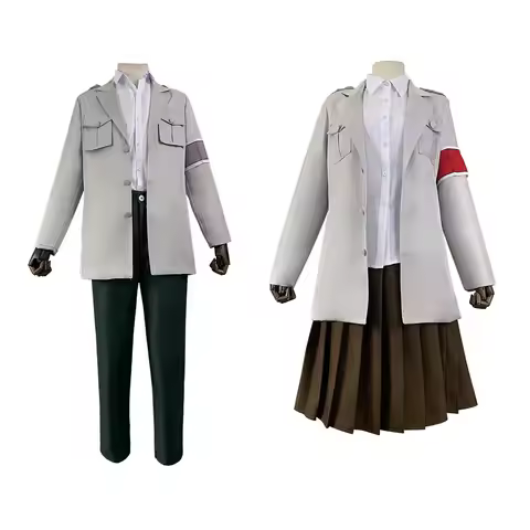 Attack on Titan Survey Corps Uniform Pieck Finger Cart Titan Cosplay Costume with Harness Cape Anime