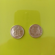 Uang Koin 20 Cent Singapore 1