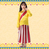 Girl Traditional Dress Indonesia Muslim Costume Ethnic Clothes