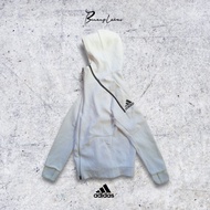 Adidas ZNE White Hoodie Jacket David Beckham second hand