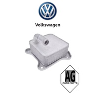 ( 100% SWAG GERMANY ) VOLKSWAGEN VENTO POLO 1.2 EA111 ENGINE OIL COOLER ( 03F117021A )