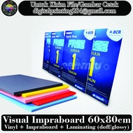 Visual Menu Banner Tripod Impraboard 60x80cm