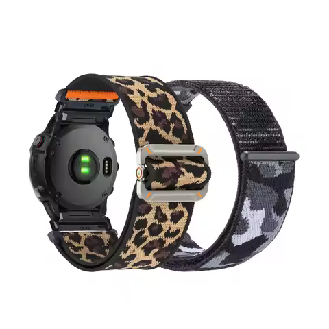 2pcs Nylon Sports Bands for Garmin Fenix 6X/6X Pro/6X Sapphire/6X Solar/Epix Pro 51mm/Epix Pro Gen 2