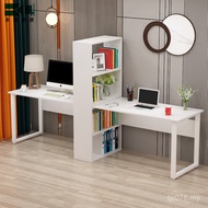 Computer Desk Desk Computer Desk YQ Desk with Bookcase Combination Bookcase Writing Desk Simple Doub