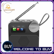 + FM Digital Radio 1.47inch Color Screen Wireless Bluetooth Player MP3 Music Player Speaker Supports