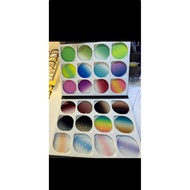 Chemi Drytin 24-color near-sighted sunglasses lenses ultra-thin 1.60 1.67 1.74 dyed color U6 anti-bl