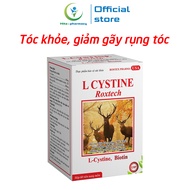 L-cystine Roxtech biotin supplement for healthy hair, fast hair growth, reduces hair loss - 60 table