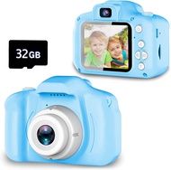 Kids Selfie Camera Christmas Birthday Gifts for Boys Age 3-9 HD Digital Video Cameras